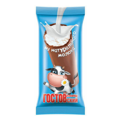 Мороженое хк3 Гостовский пломбир 80г пп