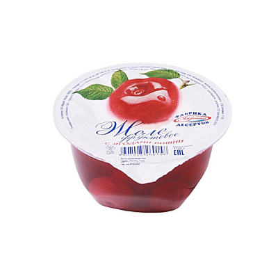 Желе Мирата с ягодами вкус вишня 150г п/б Россия