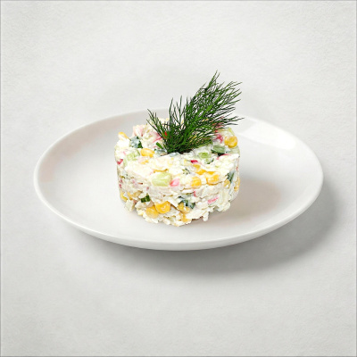 Салат Любимый с огурцом