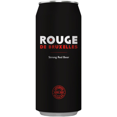 Пиво Lefebvre, "Rouge de Bruxelles", in can, 0.5л