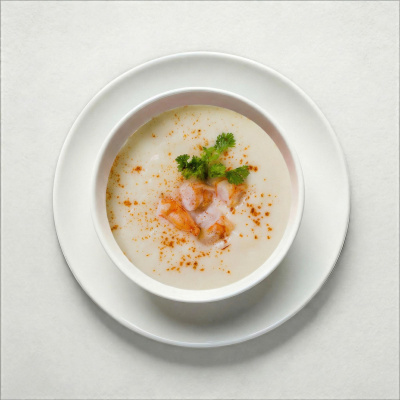 Суп-крем с креветками и овощами 250г