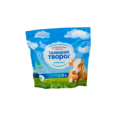 Творог Традиционный из Талицы 5% 330г д/п Россия