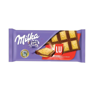 Шоколад Милка молочный со сладким печеньем 87г Россия