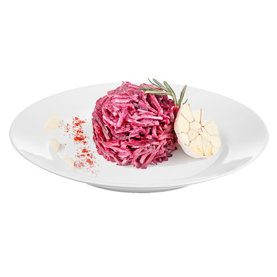 Салат из свеклы с сыром и чесноком