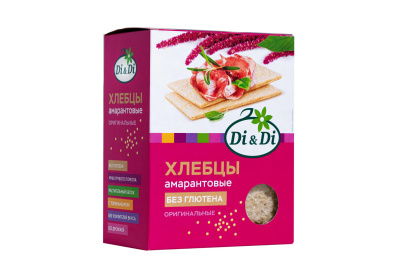 Хлебцы амарантовые оригинальные доктор амарант 60г фп Россия