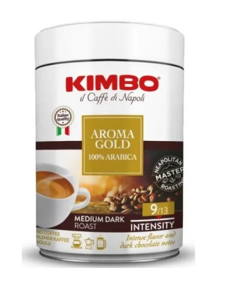 Кофе кимбо голд 100% арабика молотый 250г пп