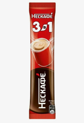 Кофе нескафе классик 3в1 мягкий 14,5г