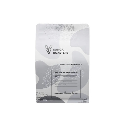 Кофе марагогипе зерно 250г кк