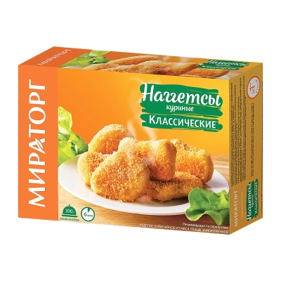 _мираторг наггетсы куриные 300г кк традиционные