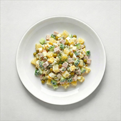 Салат Столичный с курой 100г