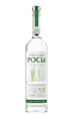 Водка чистые росы 40% 0.7л