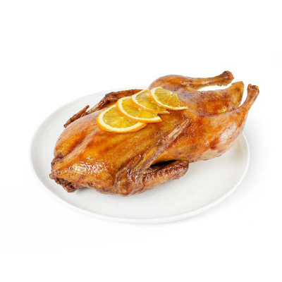 УТКА ФАРШИРОВАННАЯ ЯБЛОКАМИ, РИСОМ ЗАПЕЧЕННАЯ 100Г