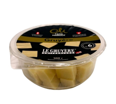 Сыр грюйер 40% кубики 100г пб каса маргот БЗМЖ