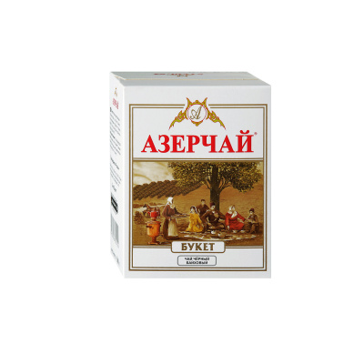 Чай Азерчай Букет листовой черный 100г к/к Азербайджан
