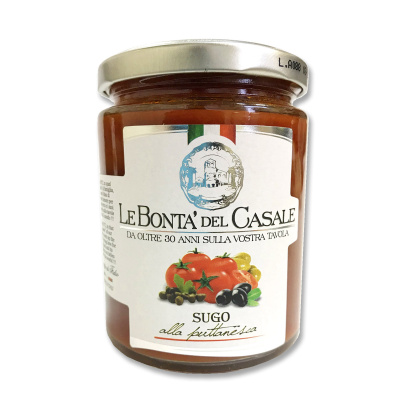 Соус Ле Бонта Дель Касале Путтанеска 290г с/б Италия