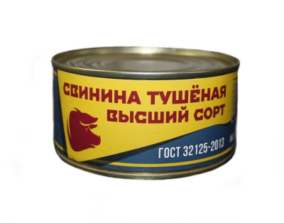 Свинина тушеная трудовая пятилетка 325г жб