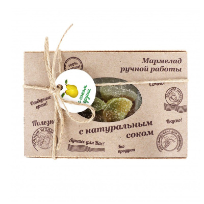 Мармелад Конфетный двор с соком груши 150г Россия