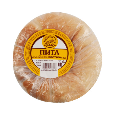 Лепешка пита круглая пекаръ 160г 