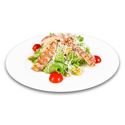 Салат Цезарь с курицей Салат Цезарь с курицей