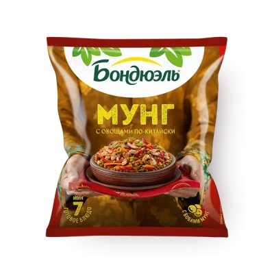 Бондюэль мунг с овощами по- китайски замор 400г пп