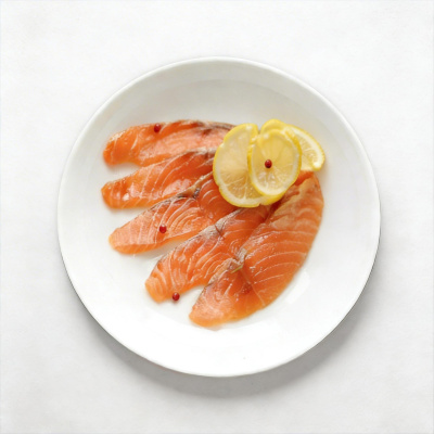 Семга слабой соли филе на шкуре Россия