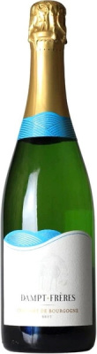 Игристое вино Dampt Freres, Cremant de Bourgogne AOC, Brut, белое, 0.75л