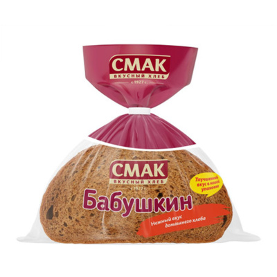Хлеб бабушкин 300г пп смак