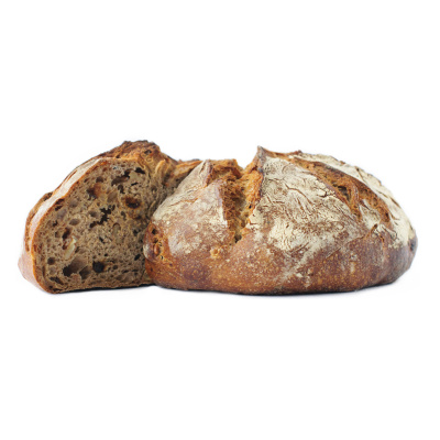 Хлеб ремесленный бездрожжевой с грецким орехом