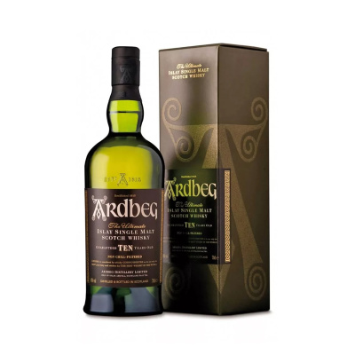 Виски ардберг 10 лет 46% 0.7л п/у