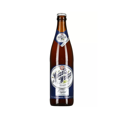 Пиво майзелс вайс ориджинал светл нефильтр 5.2% 0.5л сб