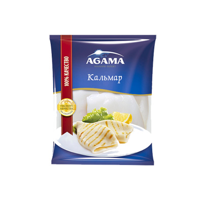 Кальмар Агама филе с/м 600г Россия