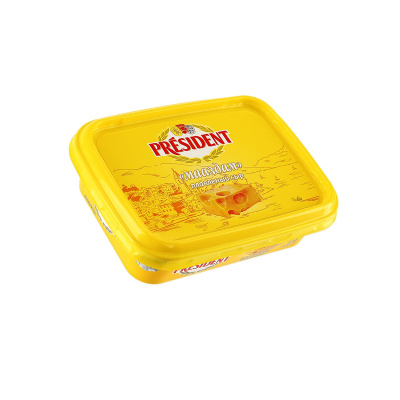 Сыр Президент Маасдам плавленный 45% 200г ванна БЗМЖ