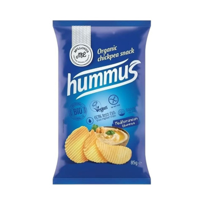 Чипсы из нута со вкусом хумуса 85г пп макллойдс