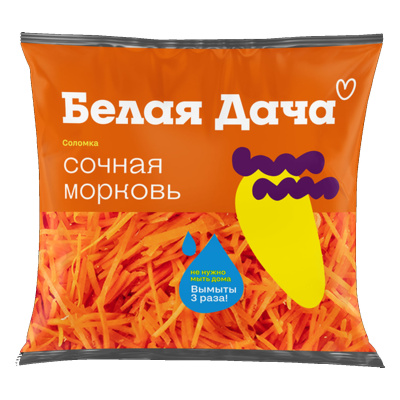 Морковь сочная Белая дача 200 гр Россия