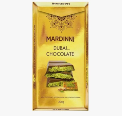 Шоколадная плитка Мардинни дубайский шоколад 200г кк Германия