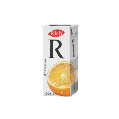 Сок Рич апельсин 0,2л с/б Россия