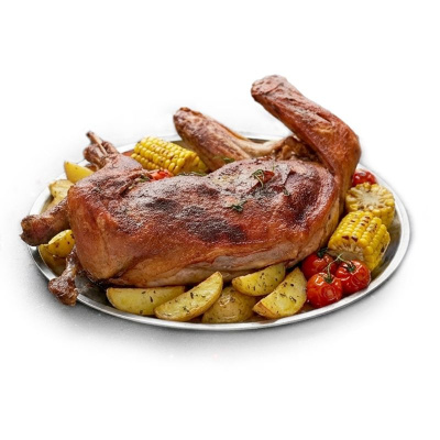 КРОЛИК ЗАПЕЧЕНЫЙ С КАРТОФЕЛЕМ И РОЗМАРИНОМ 100Г