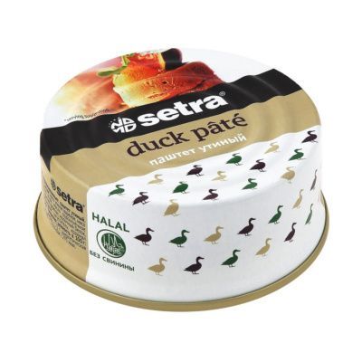 Паштет Сетра утиный 100г ж/б Сербия