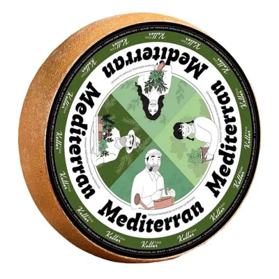 Сыр Медитеран полутвердый 45% Швейцария БЗМЖ