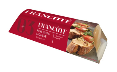 Фуа гра утиная кусковая 85г пб франционт