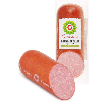 Колбаса сервелат швейцарский вк Снежана Россия