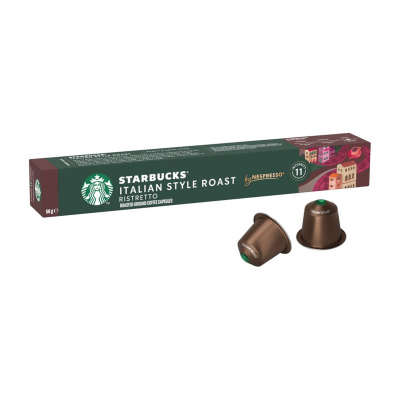 Кофе Starbucks неспрессо Италиа стайл роаст капсулы 10к*56г кк Швейцария