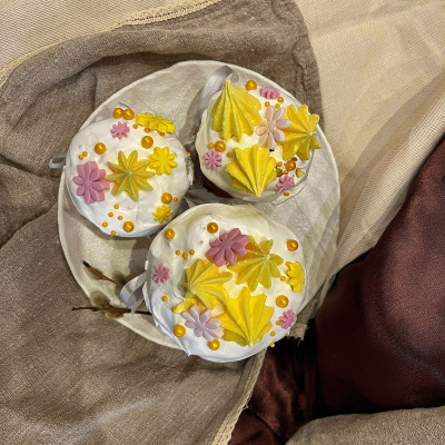 КУЛИЧ ПАСХАЛЬНЫЙ С ИЗЮМОМ ГАСТРОНОМИЯ