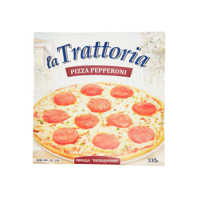 Пицца ла траттория 335г кк пепперони