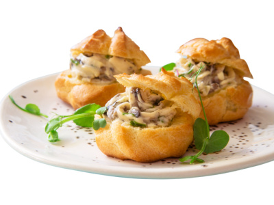 Профитроли с грибной икрой 40г