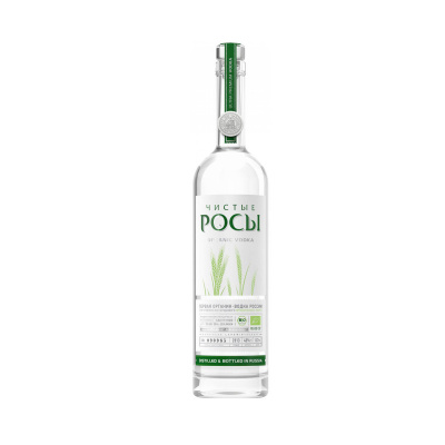 Водка чистые росы 40% 0.5л