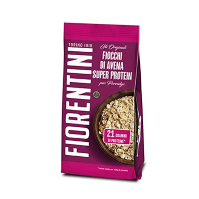 Хлопья Fiorentini овсяные с клетчаткой и повышеным содержанием протеина 350г пп Италия