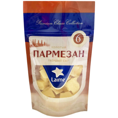 Сыр Пармезан 6 мес выдержки колотый Лайме 40% 125г Россия