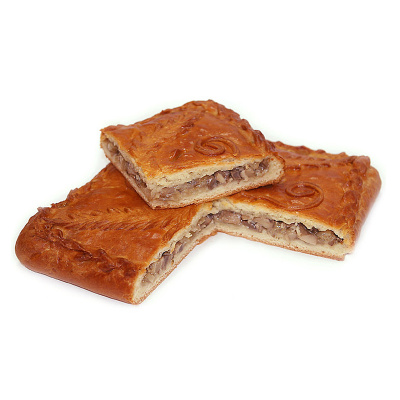 Пирог Домашний с картофелем и грибами