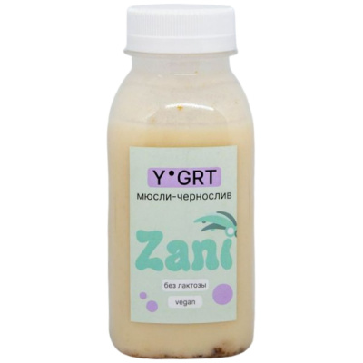 Напиток кокосовый Зани с пробиотиками 250г пб мюсли чернослив